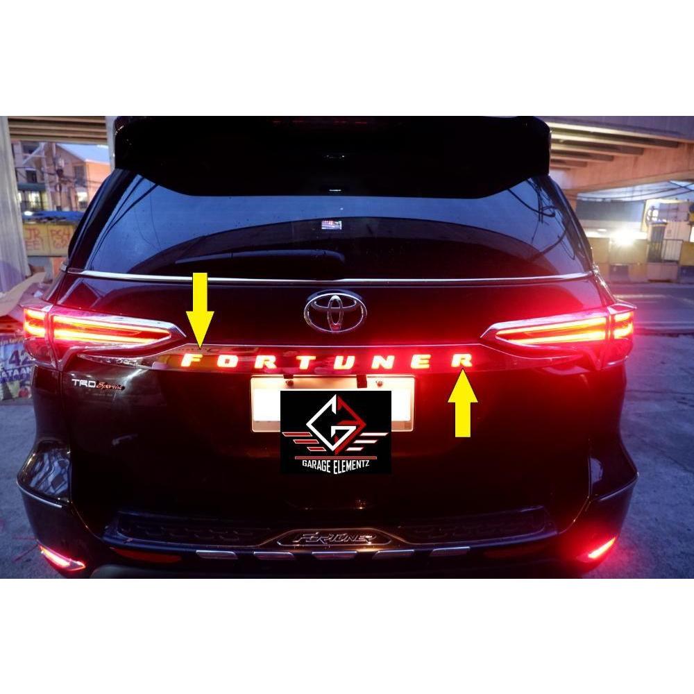 Trunk Lid LED Mobil Fortuner VRZ LED 2016 Up Trunklid ALL NEW FORTUNER