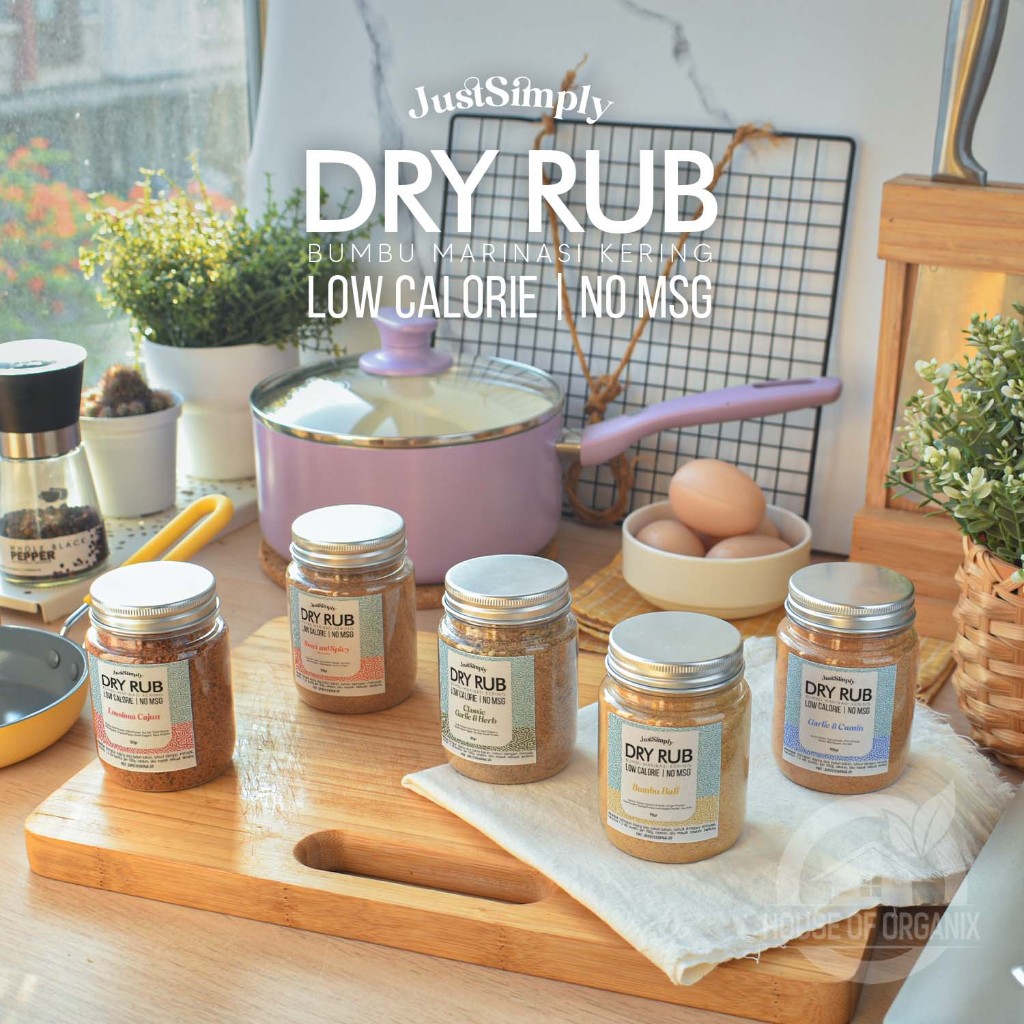 

Just Simply Dry Rub ( Bumbu Marinasi Kering )