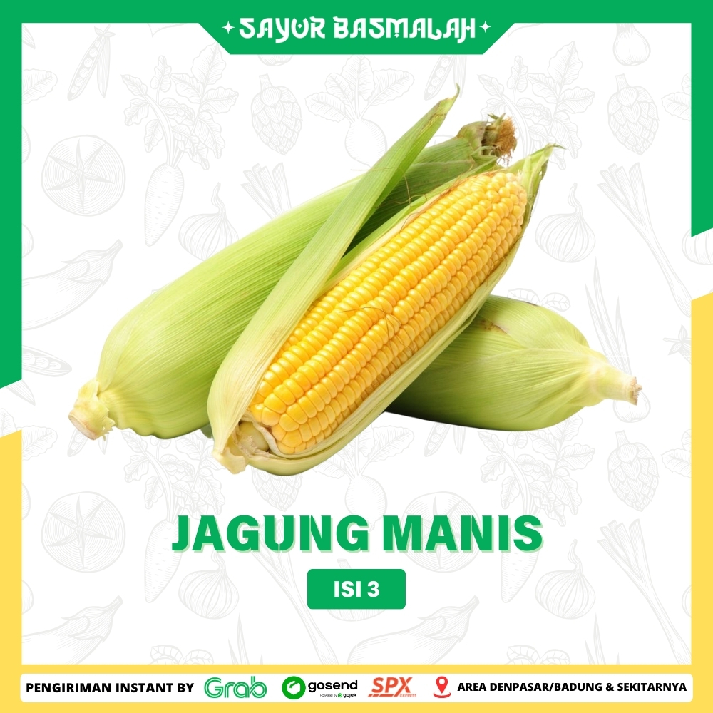 

Jagung Manis Isi 3 - Sayur Basmalah