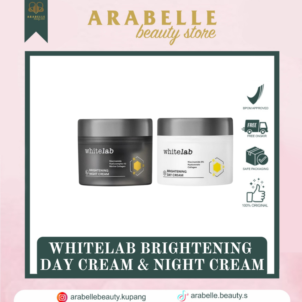 Whitelab Brightening Day Cream & Whitelab Brightening Night Cream