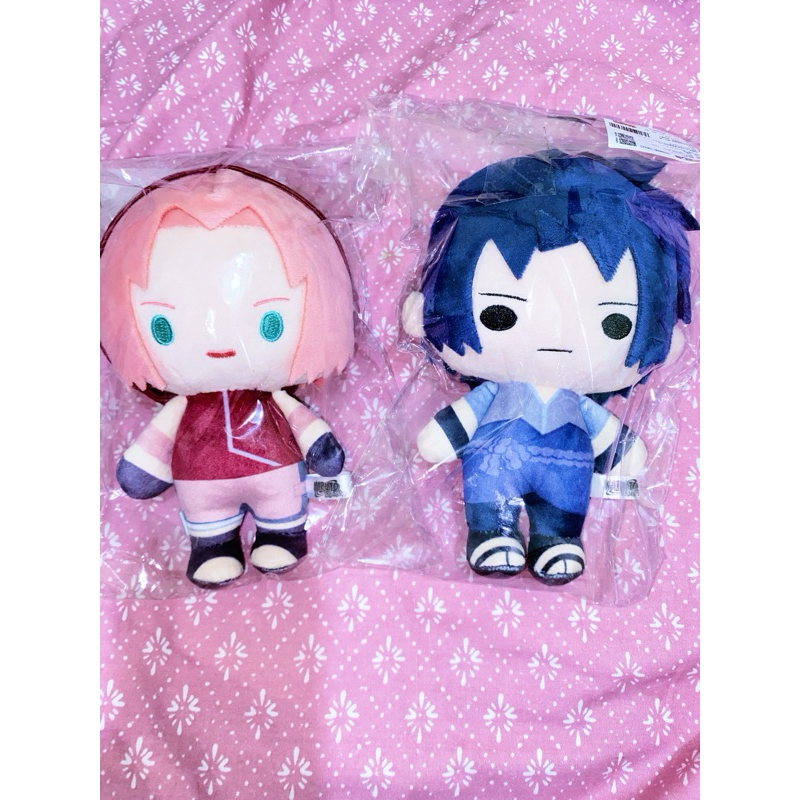 Official Merch Plush Doll Sasuke Uchiha Sakura Haruno Naruto Pierrot China