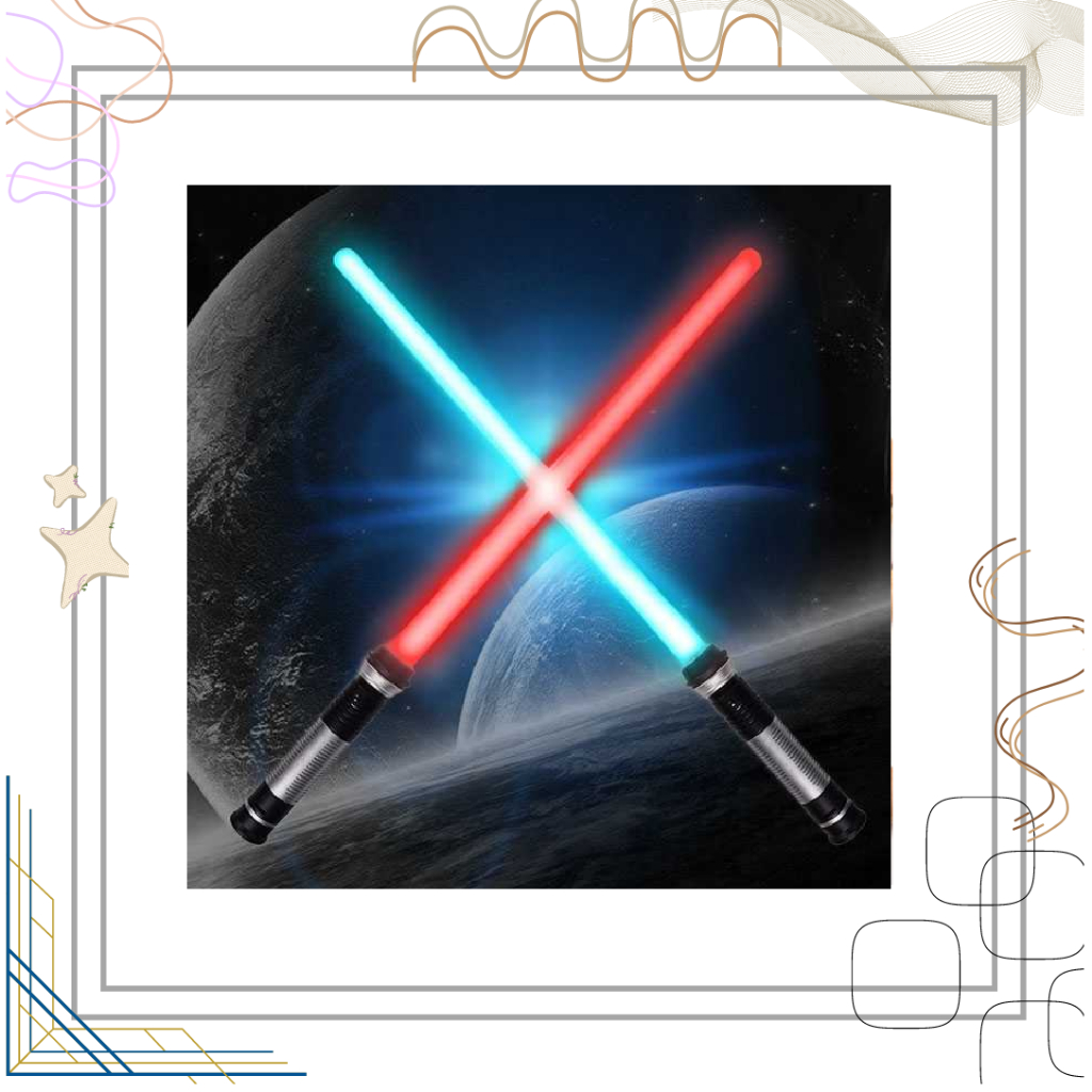 Pedang Mainan Star Wars Double Bladed Lightsaber