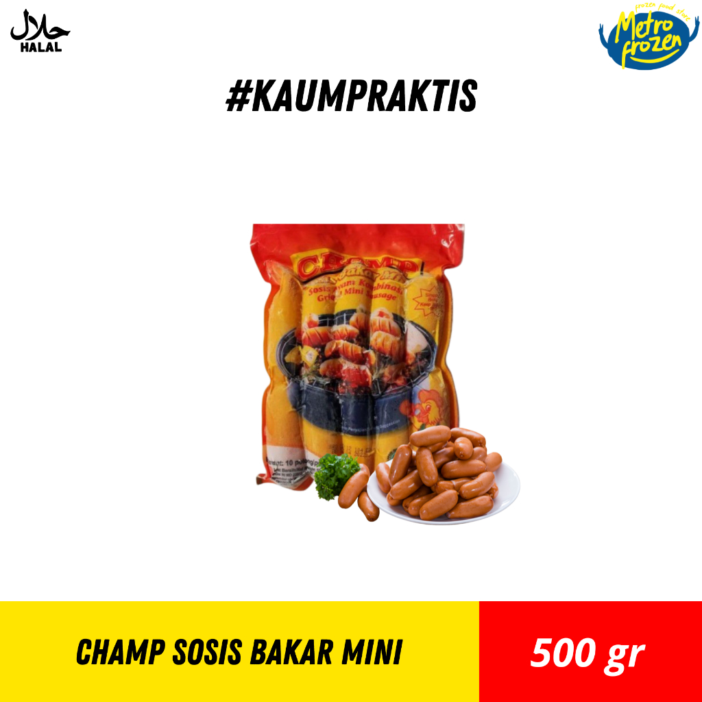 

Champ Sosis Bakar Mini 500gr