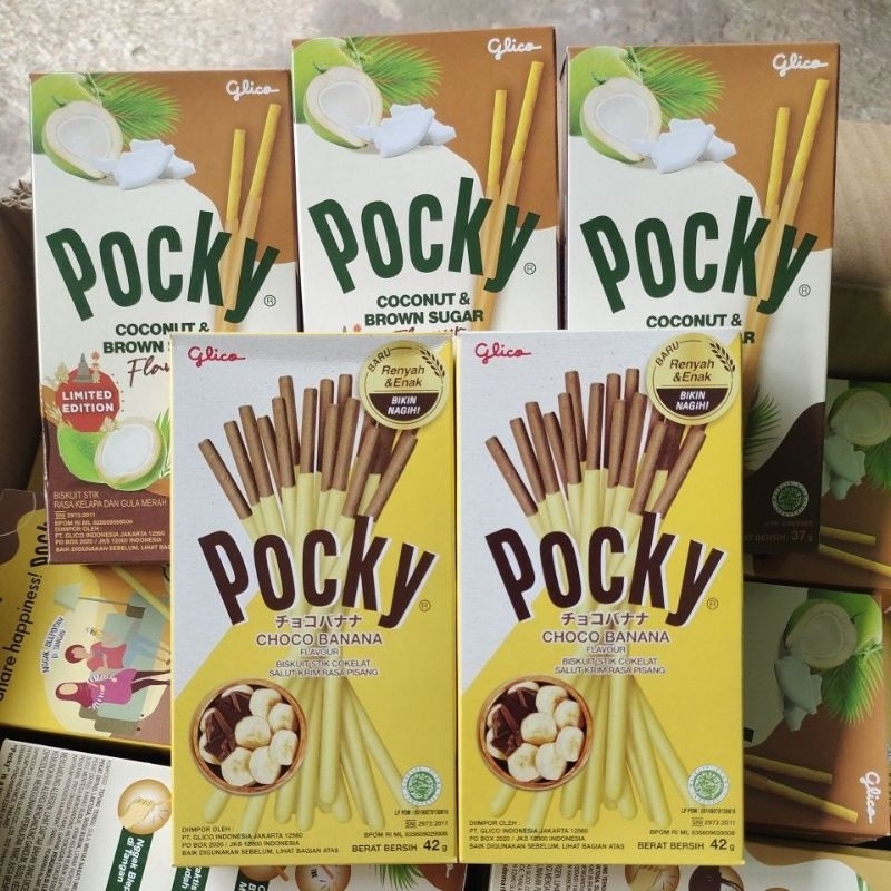 

PAKET POCKY BESAR ISI 5 BOX ( COCONUT BROWN SUGAR, CHOCO BANANA)