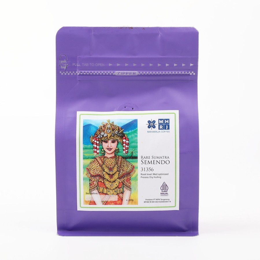 

Maharaja Coffee Sumatra Selatan Semendo Special Nano Lot roasted beans Kopi sangrai