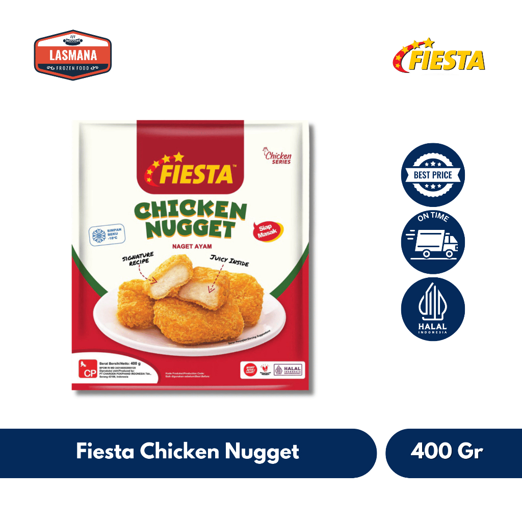 

Fiesta Nugget Ayam 400 Gr