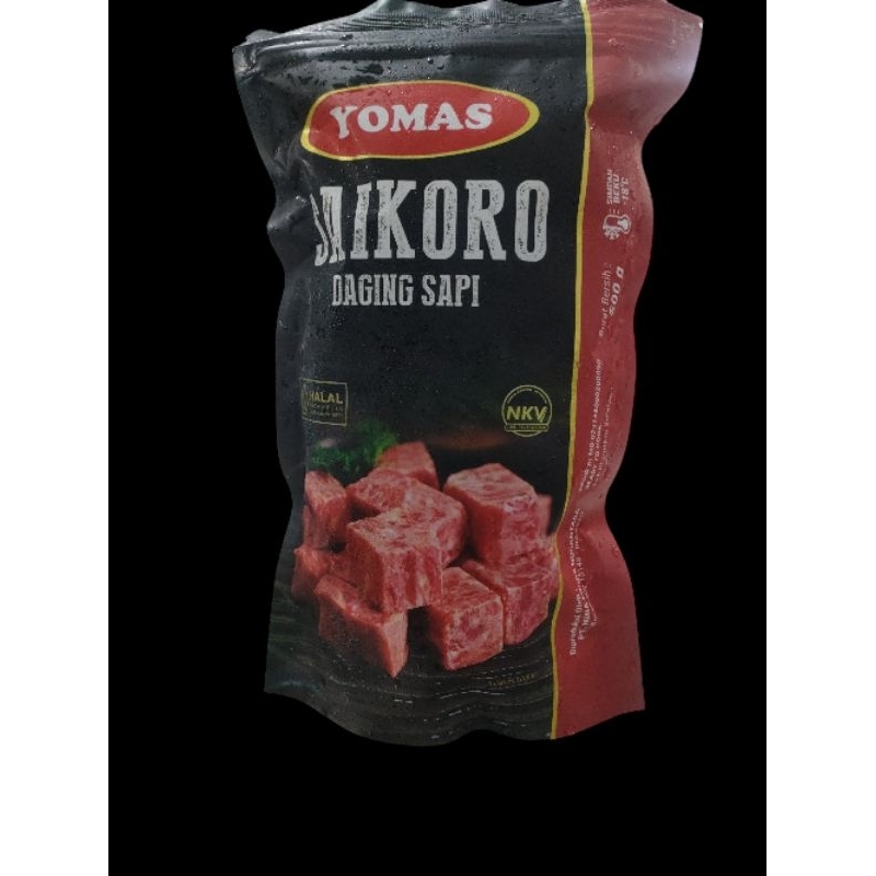 

Saikoro daging sapi 500gr