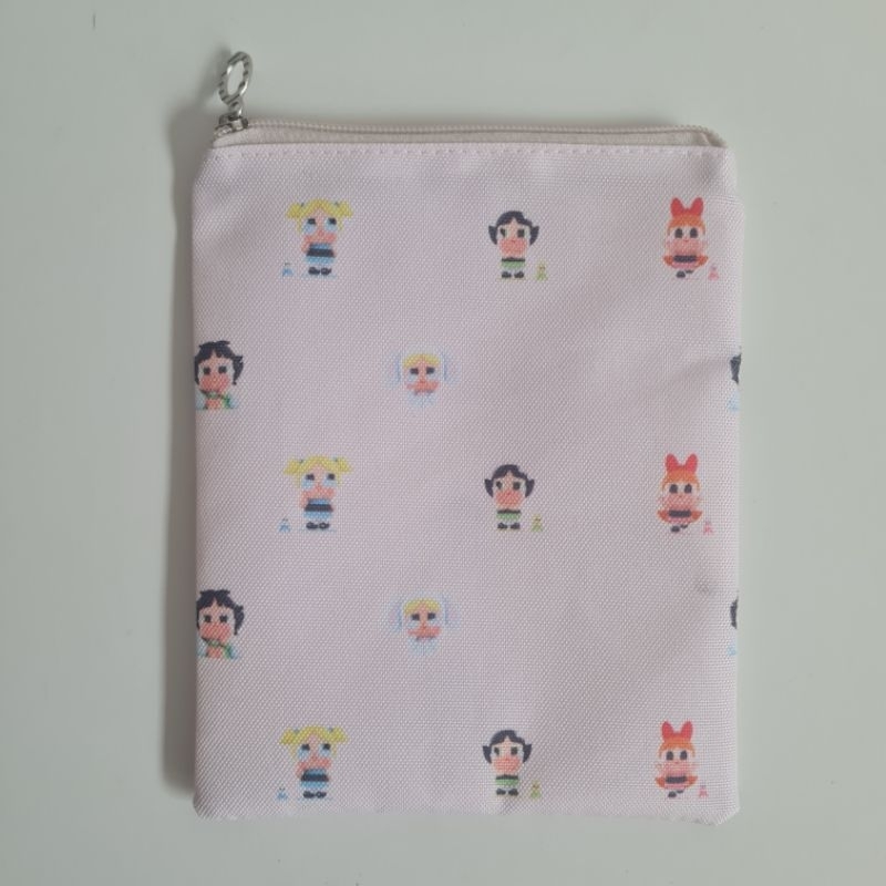 Tas kanvas mini/kantong kecil Labubu Cry baby/cluth pouch wanita/tempat pensil kain