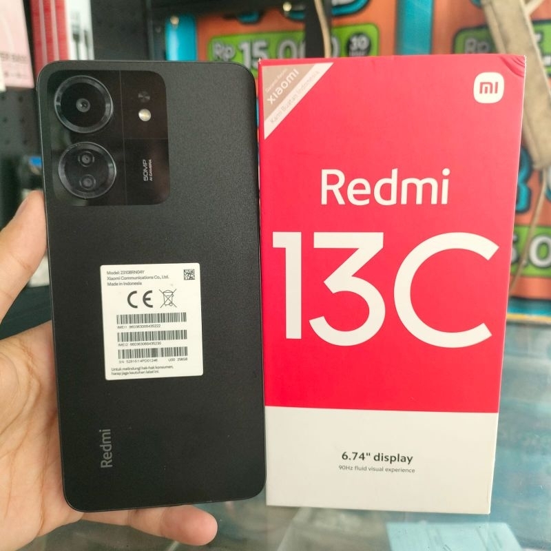 Hp second Redmi 13C 6/128