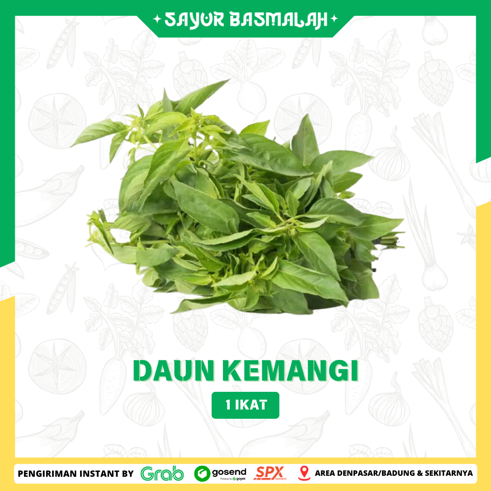 

Daun kemangi 1 Ikat Kecil - Sayur Basmalah