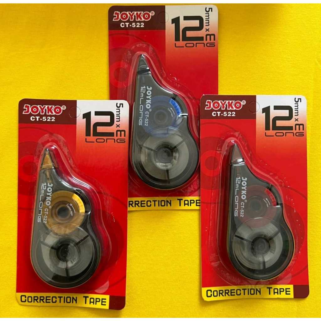 

Correction Tape / Pita Koreksi Joyko CT-522