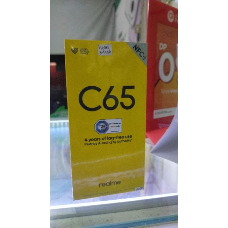 hp realme c65 8+8 /256 nfc baru bergaransi
