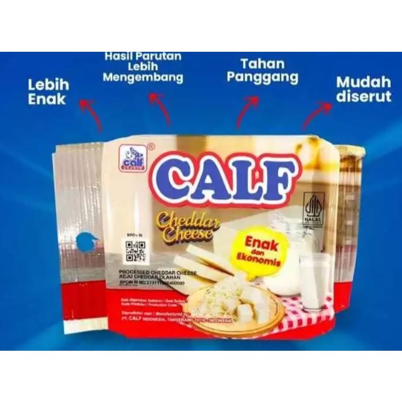 

(14) KEJU CALF CHEDDAR CHESSE 200GR