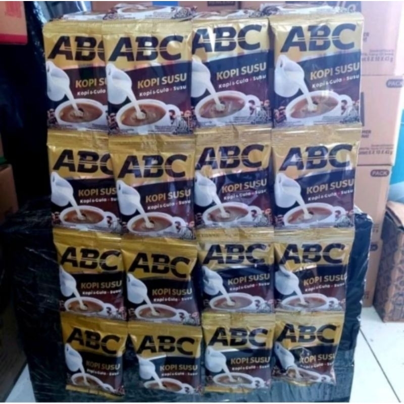 

Promo !! ABC Kopi Susu 30gr x 10 Pcs Rp. 19.500