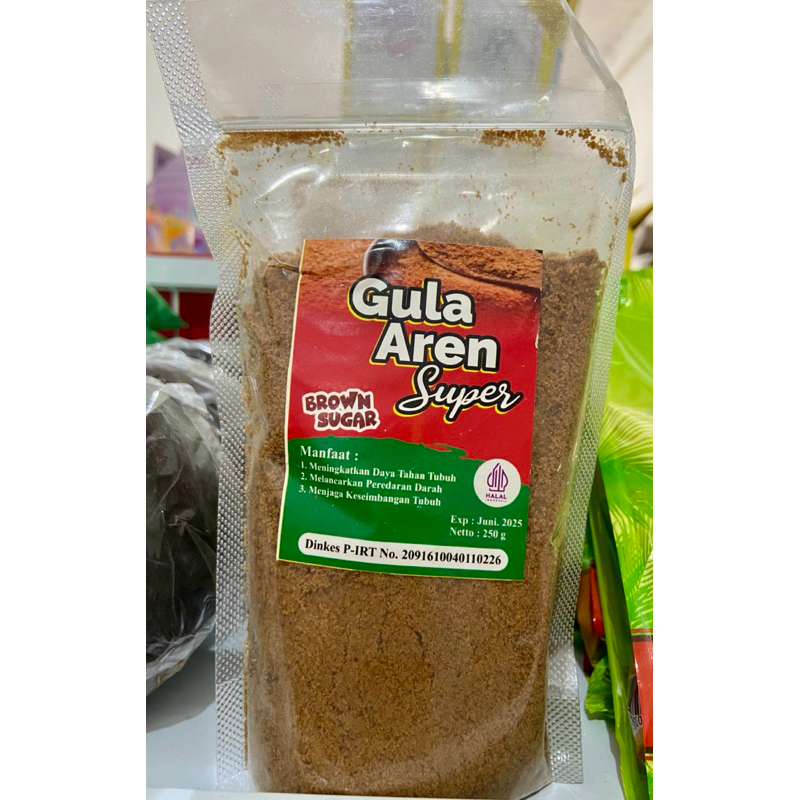 

Gula aren bubuk super 250g