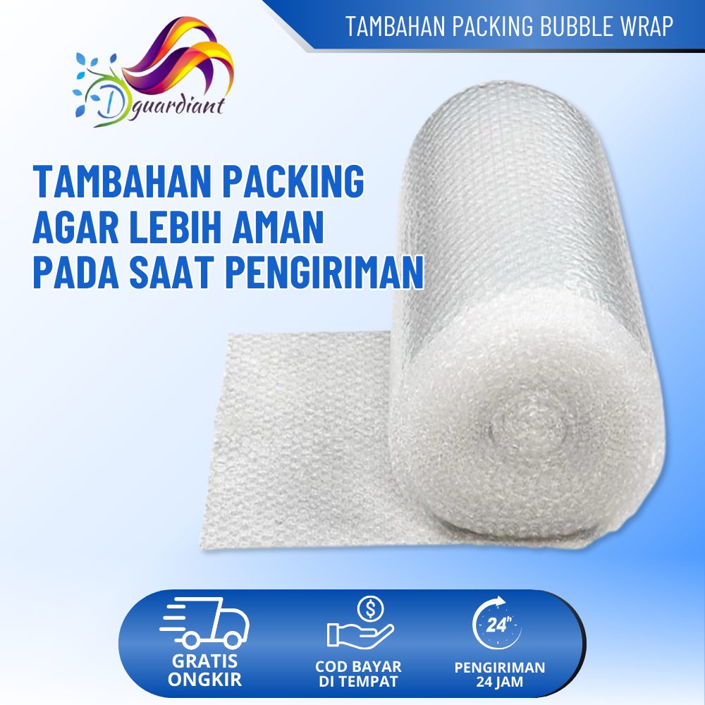 

Tambahan Packing Buble Wrap Pengaman Barang Pesanan Saat Diperjalanan