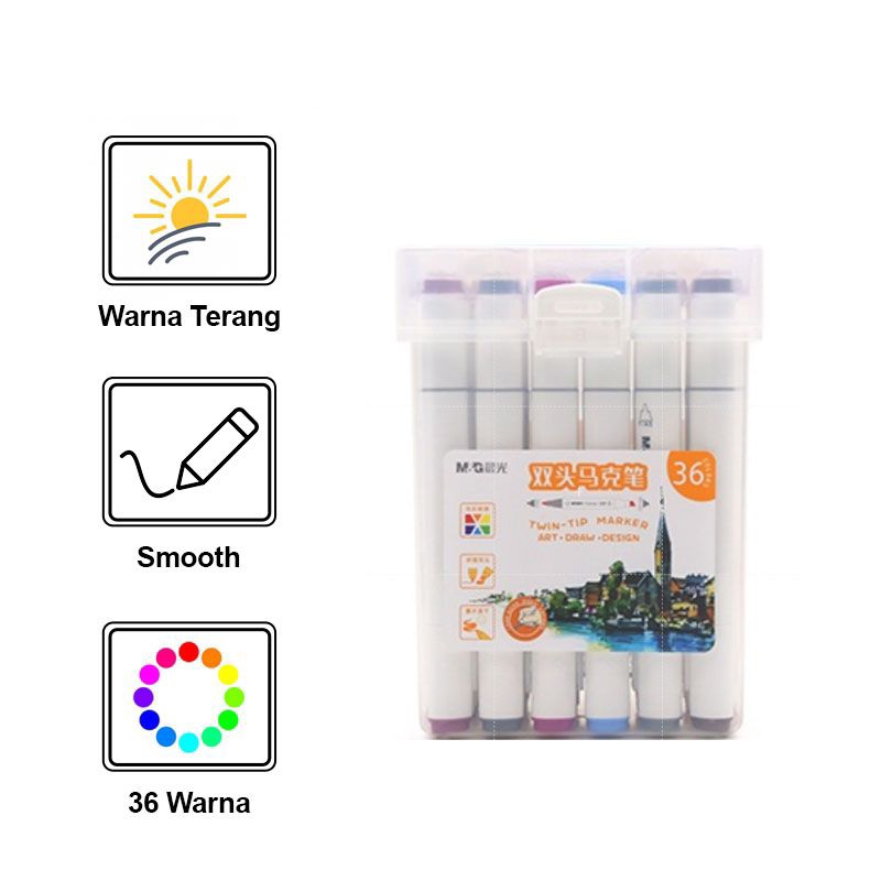 

BSD - Promaxx M&G Double-tip Triangle Art Marker