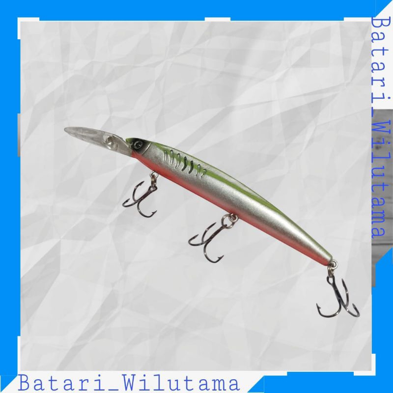 COD Umpan Pancing Casting Lure Minnow Model Lidah Panjang - PROBEROS