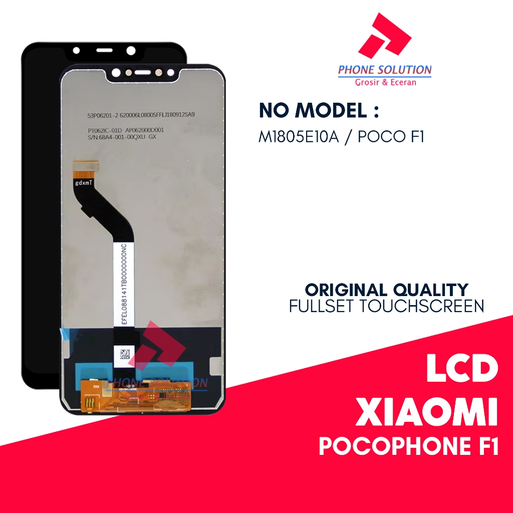 LCD Xiaomi Pocophone F1 - Original 100% Fullset Touchscreen - Garansi 1 Bulan