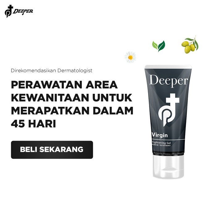 Deeper Arosa Gel Vitalitas Khusus Wanita Dewasa Original BPOM | Deeper Virgin | Feminine Gel