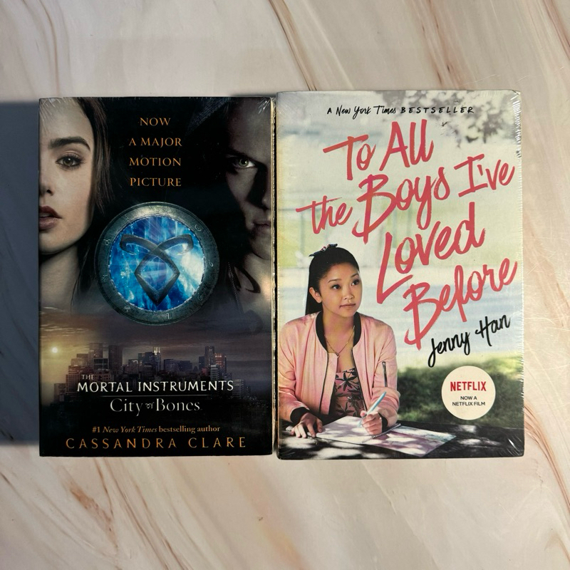 [preloved] NEW SEALED NOVEL INGGRIS MORTAL INSTRUMENTS TO ALL THE BOYS IVE LOVED BEFORE ENGLISH