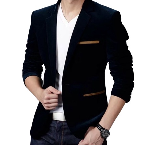 KODE A83D Jas Blazer Pria Slim Fit Formal Non Formal  Blazer Kerja Pria  Atasan Casual Jas Blazer Pr