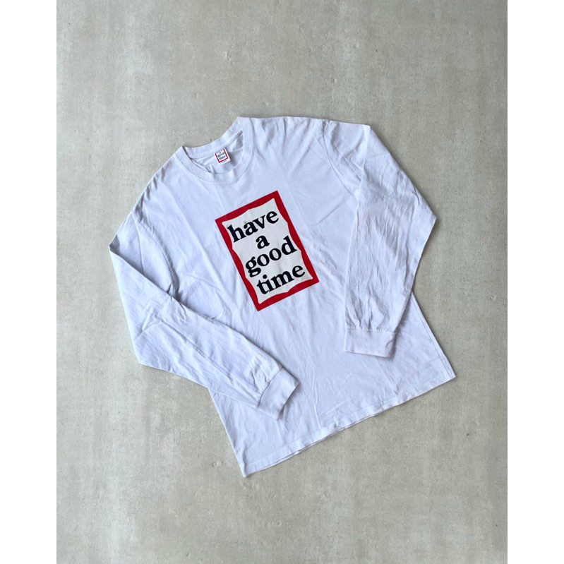 Have A Good Time T-shirt LongSleeve Red Frame