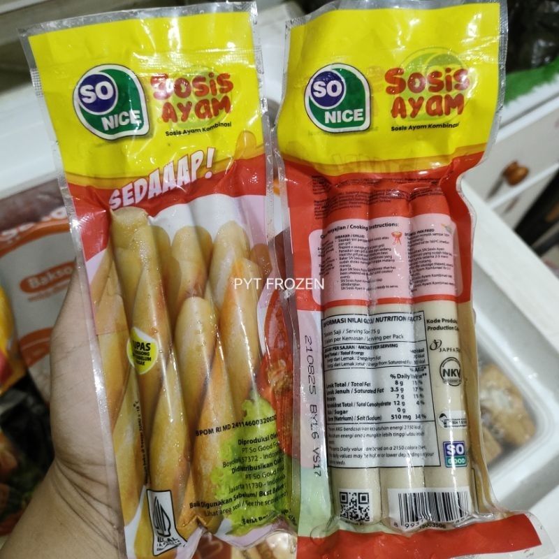 

SO NICE SOSIS AYAM ISI 3