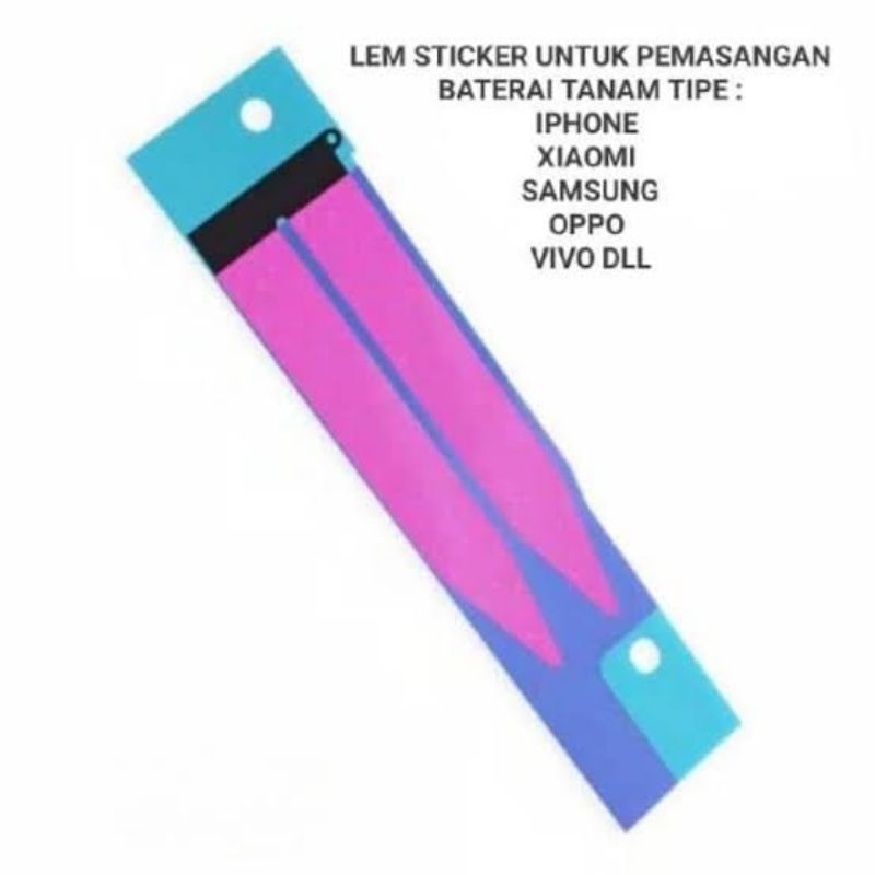 lem baterai tanam semua merek hp