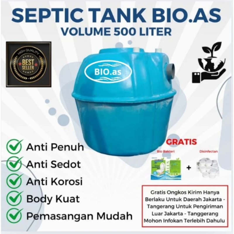 septictank bio / bio septictank 500L / bio tech