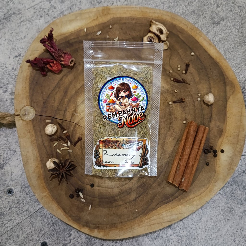 

Daun Rosemary Kering 25gr 100gr REMPAHNYA NDOE 100% Rempah Berkualitas
