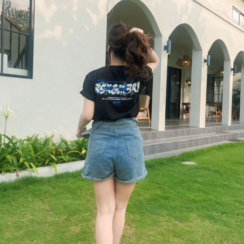 KAOS ROSOK GAMBAR "SLOW LIVING STYLE" ORIGINAL