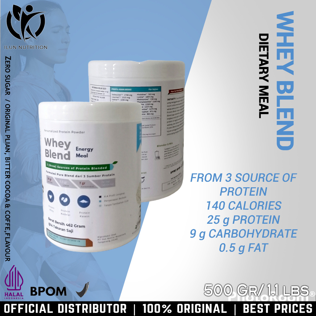 THE INFINITY Blend Pro Susu Protein Susu Diet Isolate Soy Protein, Pea Protein, Whey Protein Isolate