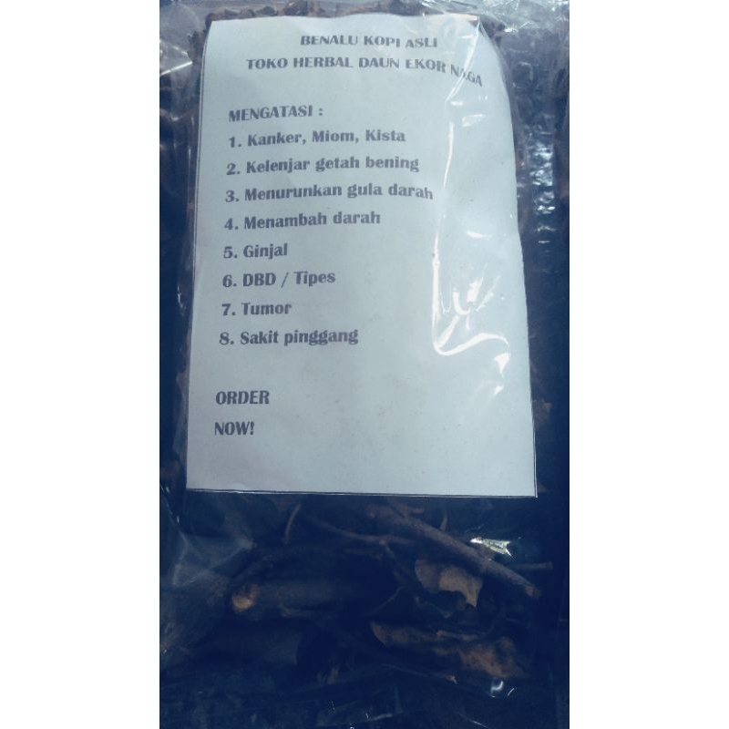 

Benalu kopi ukuran 1000gram(1kg)