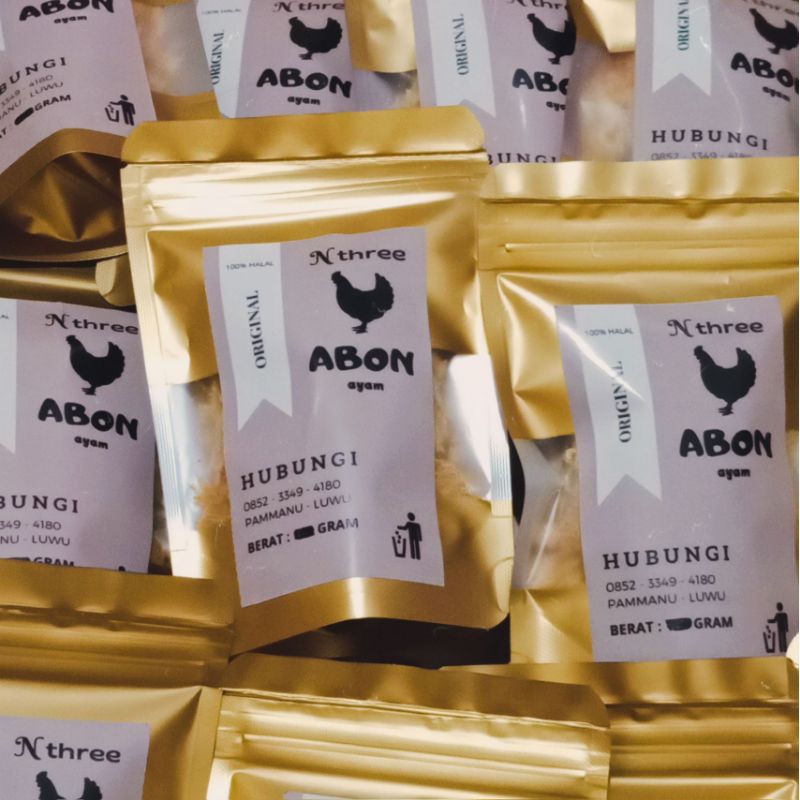 

ABON AYAM HOMEMADE 50gr