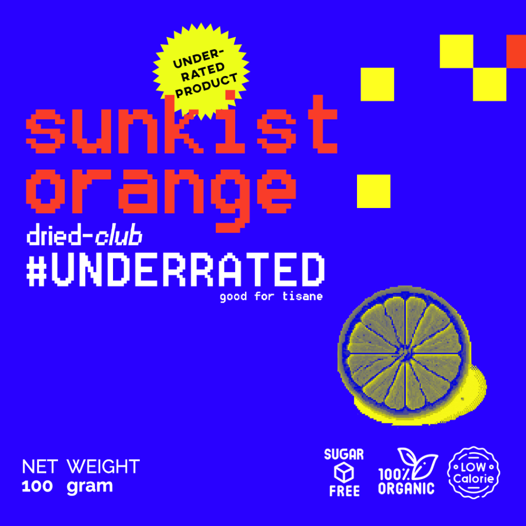 

UNDERRATED DRIED FRUIT SUNKIST ORANGE | 191 hub | PRODUK TISANE BUAH KERING