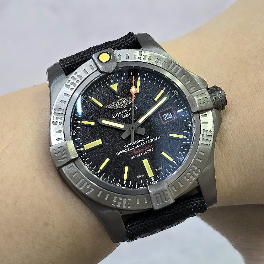 Jam Tangan Pria Kanvas Automatic / Otomatis Kaca Safir Fosfor