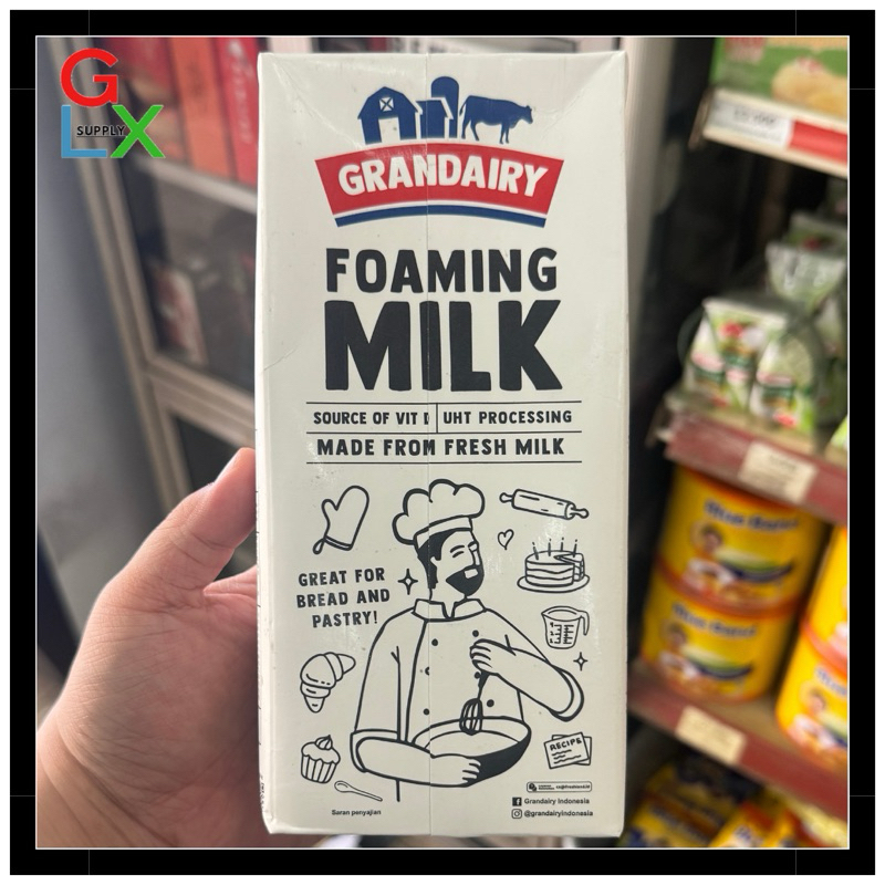 

GLX SUPPLY | GRANDAIRY FOAMING MILK 1L
