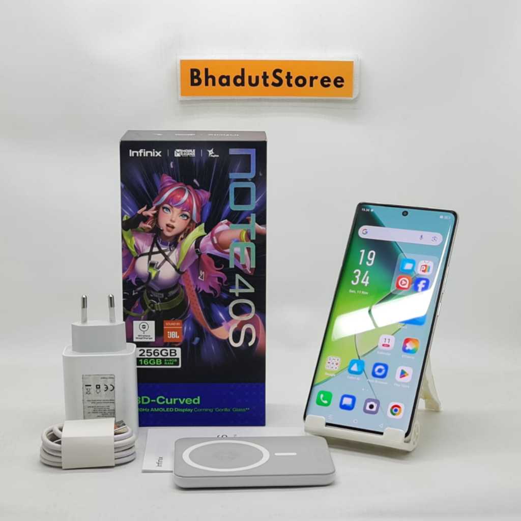 Infinix Note 40s NFC 8+5/256 GB Garansi Resmi Indonesia Second Fullset