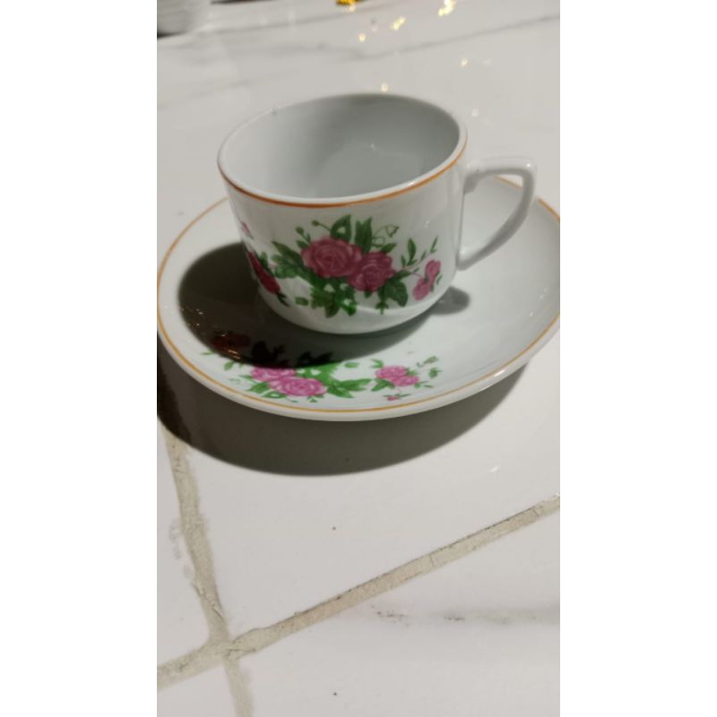 Cangkir Kopi Jadul / cangkir kopi keramik antik / cangkir classic vintage / cangkir warkop