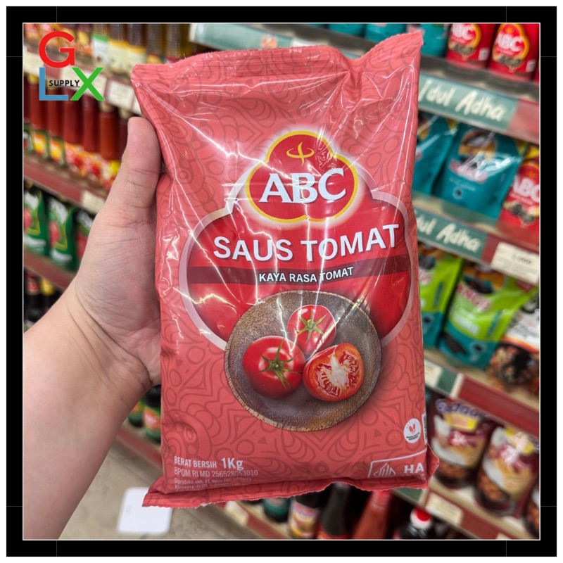 

GLX SUPPLY | ABC SAUS TOMAT POUCH 1Kg