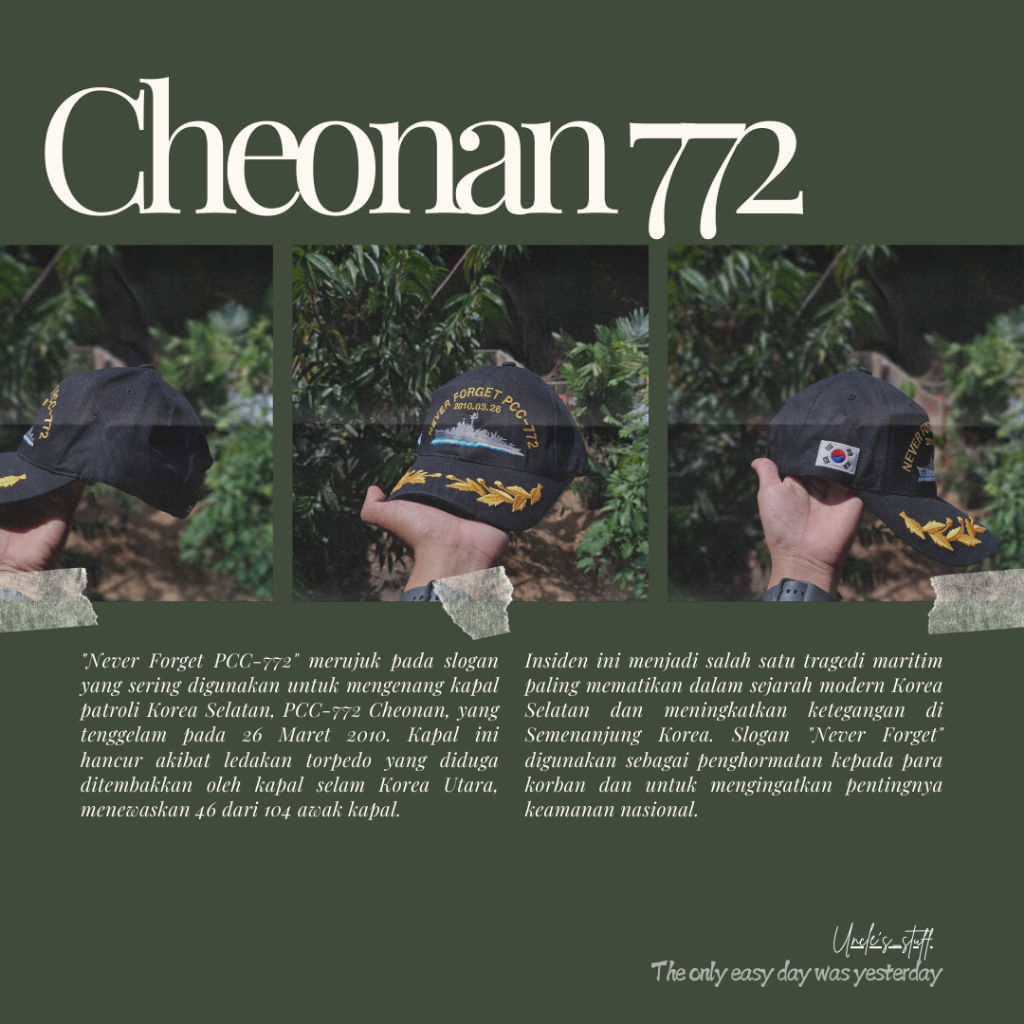 Topi Tentara Korea PCC-772