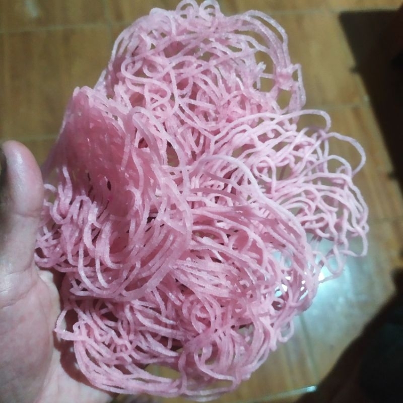 

Renggining tepung beras enak gurih renyah (mentah) /PCS