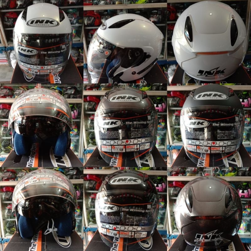 Helm ink metro2 double visor || original ink
