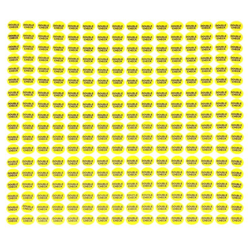 

Stiker Double Check Warna Kuning Ukuran 1cm