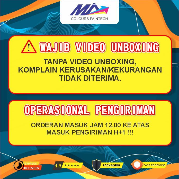 Rejeki.Maju Diton Premium Honda Colours No H9283 Stylish Blue Matte Cat Semprot Pylox Pilok