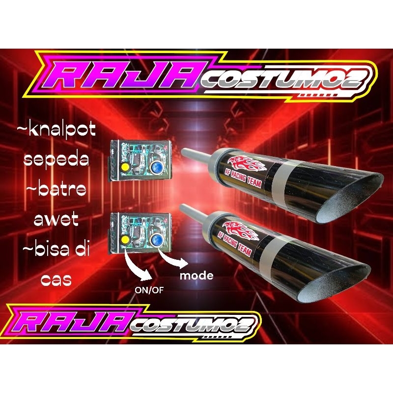 KNALPOT RACING SEPEDA SUDAH PAKE GAS/KNALPOT RACING SEPEDA/KNALPOT SEPEDA SUARA MOGE ZX250R