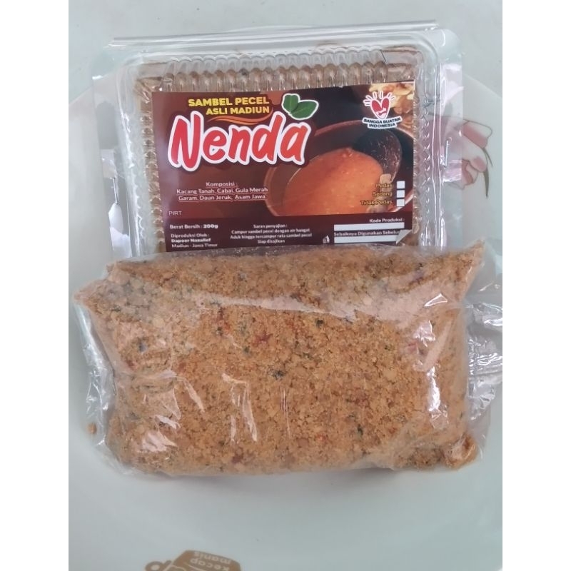 

sambal/sambel pecel asli madiun
