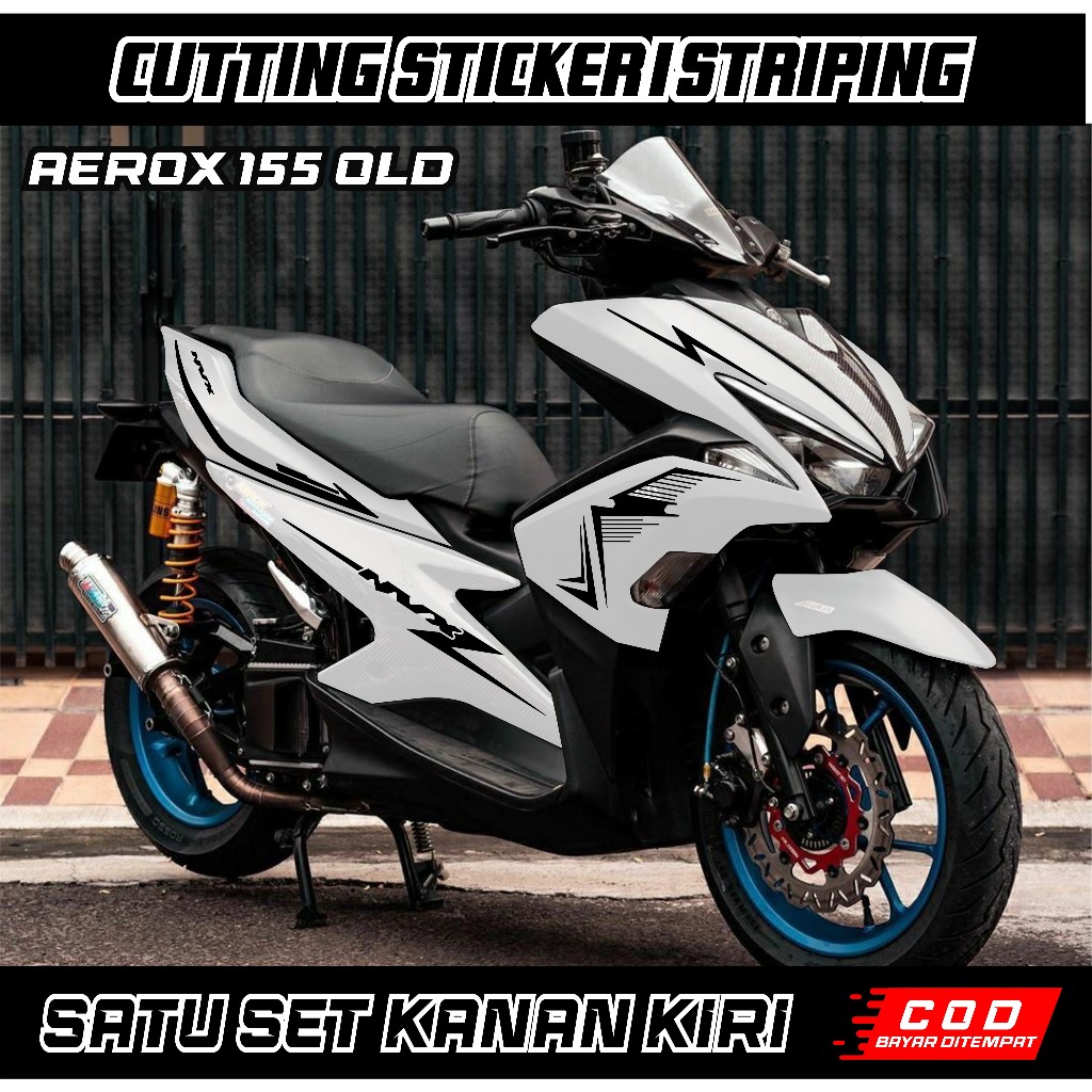 CUTTING STICKER/STRIPING AEROX OLD || AEROX OLD STRIPING VARIASI