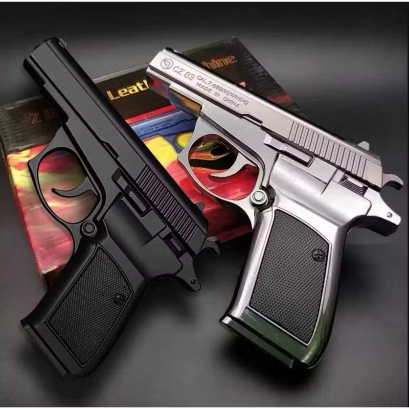 korek api model pistol z83 full besi bisa di kokang seperti asli. korek gas pistol makarov bisa di i